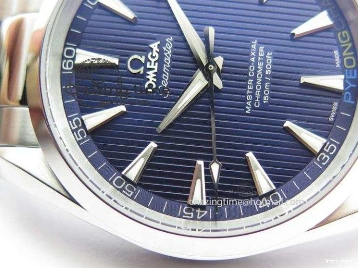 0310 Aqua Terra ‘PyeongChang 2018’ V6F Best Edition Blue Dial On SS Bracelet A UrbanChic 8251